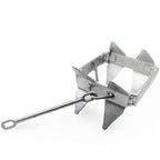 Anchor-Man Boat Slide Box Anchors, 100 Hot Dipped Galvanized Foldable Sliding Cube Anchor Suitable for 23 to 40ft O