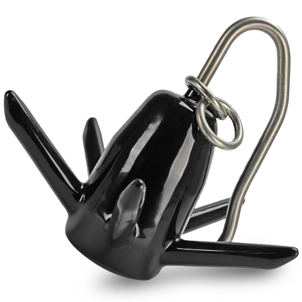 Anchor-Man Vinyl-Coated Richter Anchor - Spike Anchor for Boats, Offers High Performance in Diverse Lakebeds and Ri