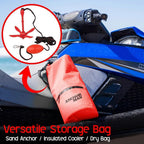 Anchor-Man 3.5 LB Folding Kayak Complete Grapnel Anchor - 10L Storage Kayak Anchor - Mushroom Anchor, Jet Ski Ancho