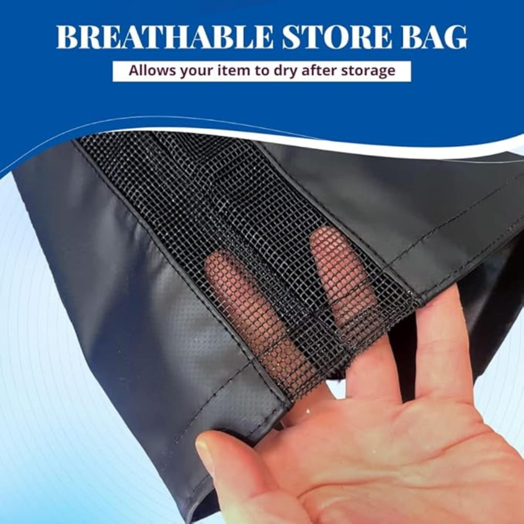 Heavy Duty Anchor Bag for Boats (18 x 29 / 22 x 33 ) Waterproof Rope Bag for Anchors, Floats, Life Jackets Bumper S Anchor-Man