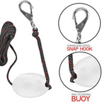 Anchor-Man Anchors Folding Kayak Grapnel Anchor, 8LB Mushroom Anchor, Complete Jet Ski Anchor Kit with PVC Coated C