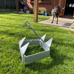 Anchor-Man Boat Slide Box Anchors, 100 Hot Dipped Galvanized Foldable Sliding Cube Anchor Suitable for 23 to 40ft O